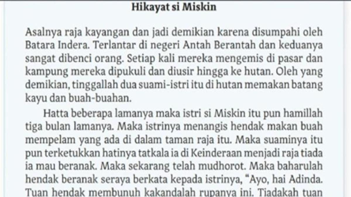 ILUSTRASI KUNCI JAWABAN - Inilah Kunci Jawaban Bahasa Indonesia Kelas 10 SMA/MA Halaman 63 Kurikulum Merdeka, Kegiatan 2: Hikayat