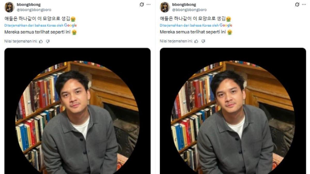PERANG NETIZEN - Aktor Baskara Mahendra terseret dalam perang netizen Korea Selatan dan ASEAN. Wajahnya sempat diejek Knetz.
