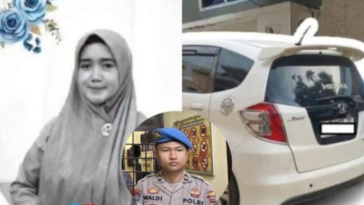 POLISI DUNUH DOSEN - Bripda Waldi (22) bunuh dosen Erni di Jambi, pelaku juga diduga merampas dan menyembunyikan barang berharga milik korban demi menghilangkan jejak kejahatannya.