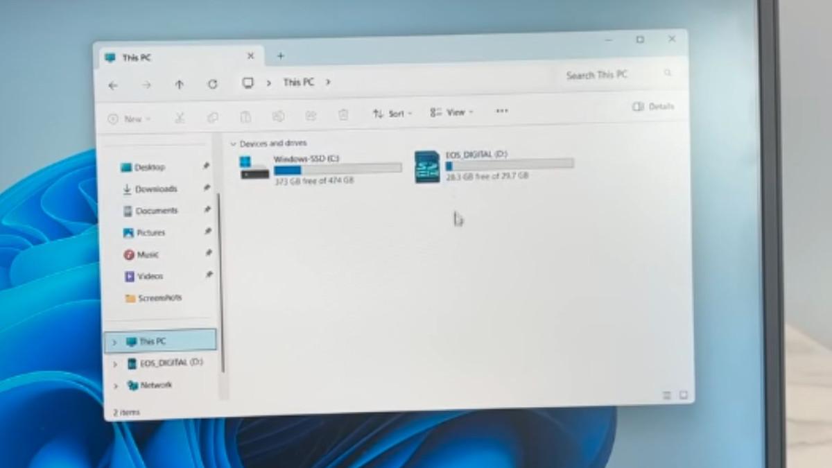 Windows Explorer Asset Cara Transfer File dari Kartu SD ke Laptop atau PC Windows