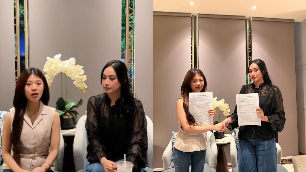 DRAMA PERSELINGKUHAN -   Drama kasus perselingkuhan Jessica Jennaira yang dimaafkan oleh istri sah, Nonik. Video permintaan maaf diunggah di Instagram.