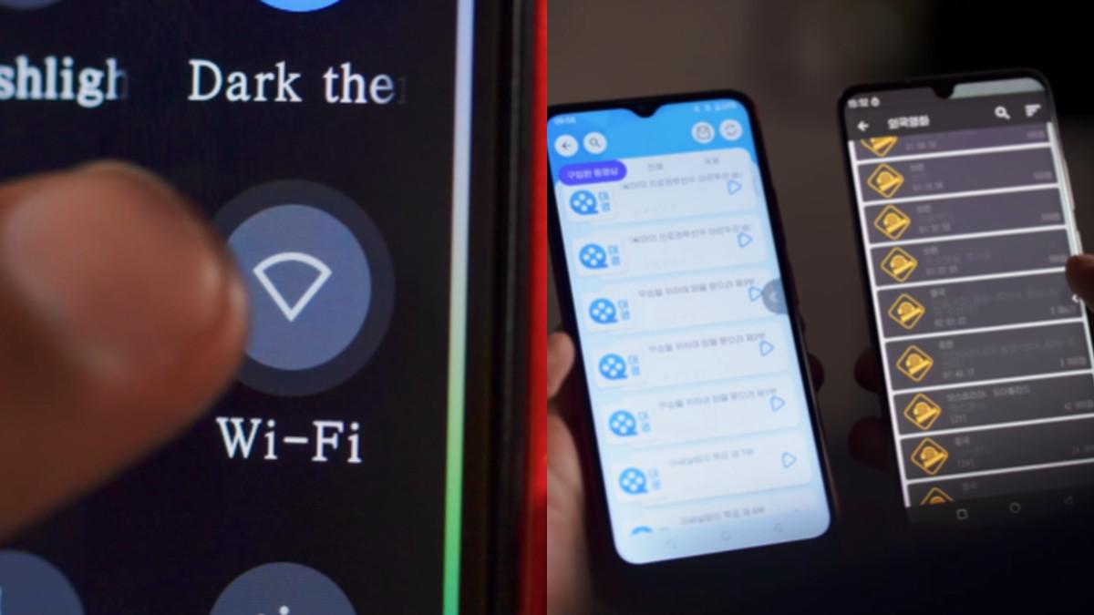 Dua ponsel Android dari Korea Utara yang dijajal Mrwhosetheboss.(Youtube.com/Mrwhosetheboss)