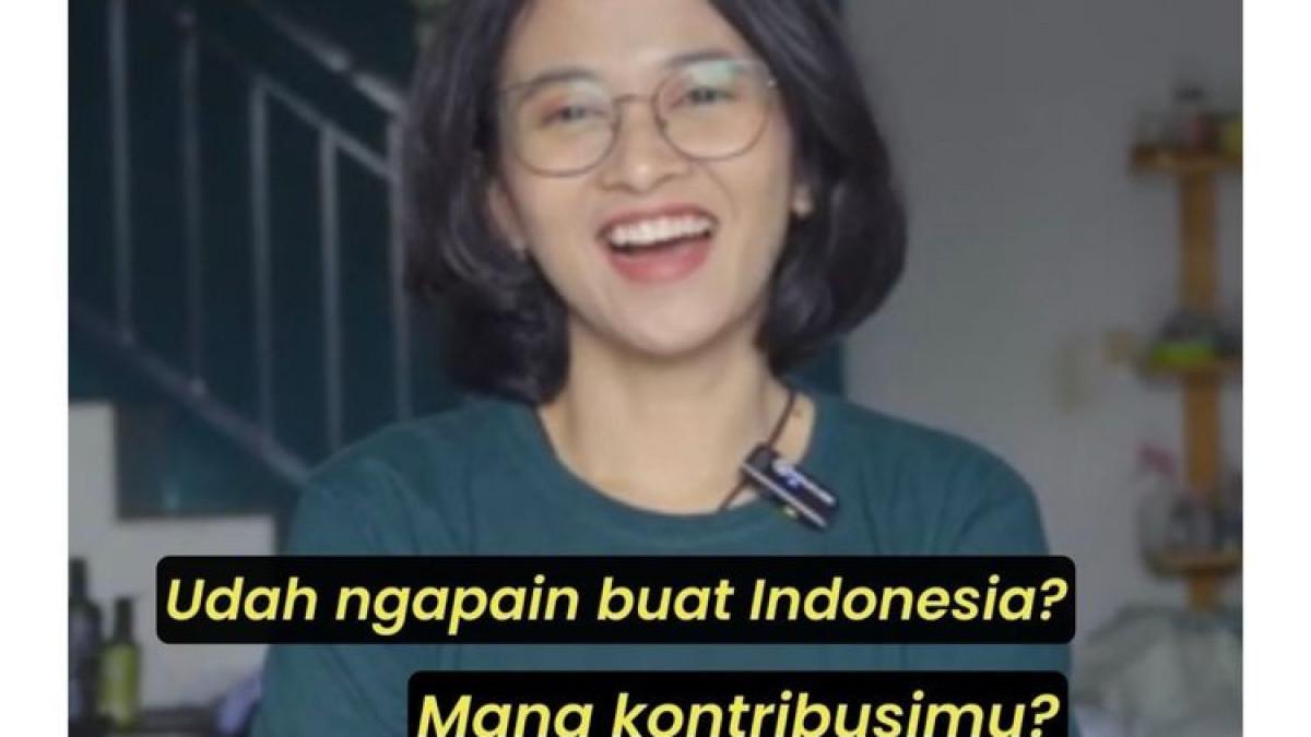 KONTROVERSI AWARDEE LPDP - Dwi Sasetyaningtyas, aktivis sosial dan juga awardee LPDP