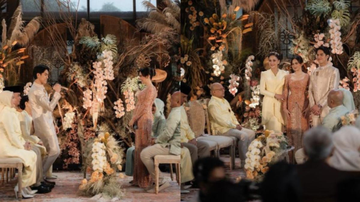 LAMARAN EL SYIFA - El Rumi resmi melamar Syifa Hadju pada Selasa (21/1/2026) di Plataran Senayan. Momen lamaran ini dihadiri keluarga besar mereka.Terkuak posisi duduk Mulan Jameela dan Irwan Mussry selaku orang tua sambung.