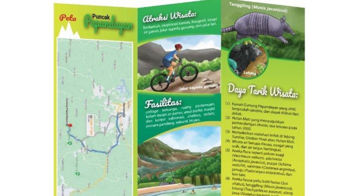 Gambar 1.5 Pamflet Wisata Papandayan II.