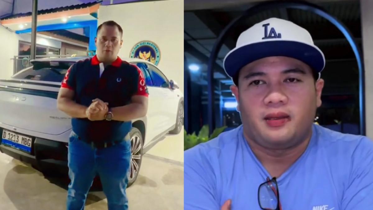 POLEMIK MBG - Hendrik Irawan, mitra MBG Batujajar yang viral joget terima insentif Rp6 juta.