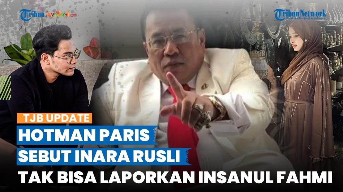 Hotman Paris menegaskan bahwa Inara Rusli gagal menjerat Insanul Fahmi secara hukum karena kasus yang dilaporkan tidak memenuhi syarat penipuan.