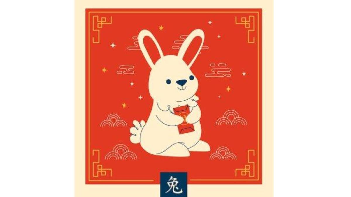 Ilustrasi Shio Kelinci.