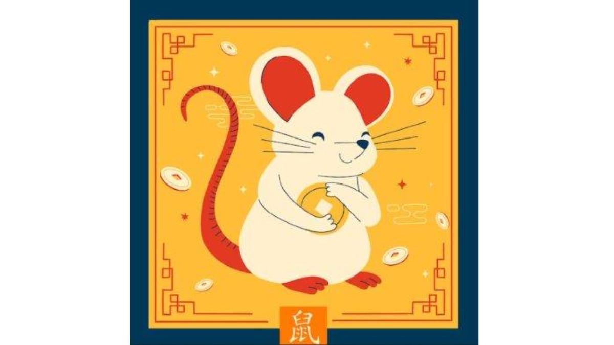 Ilustrasi Shio Tikus.