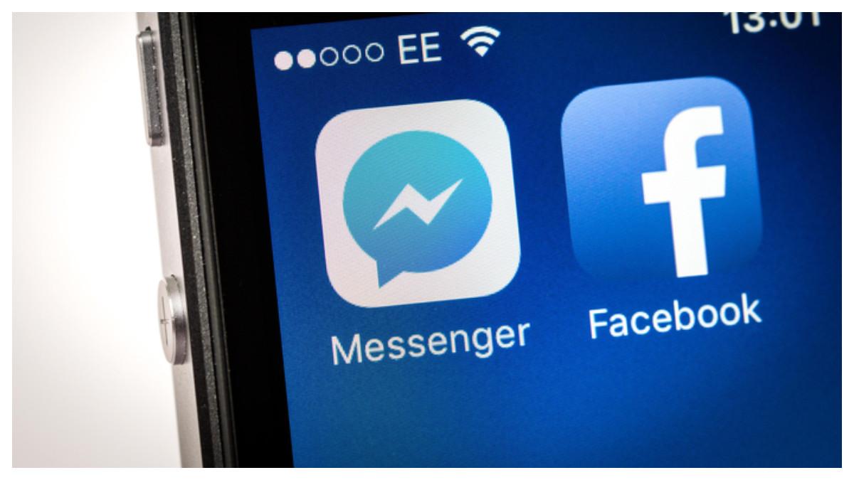 Ilustrasi aplikasi Facebook