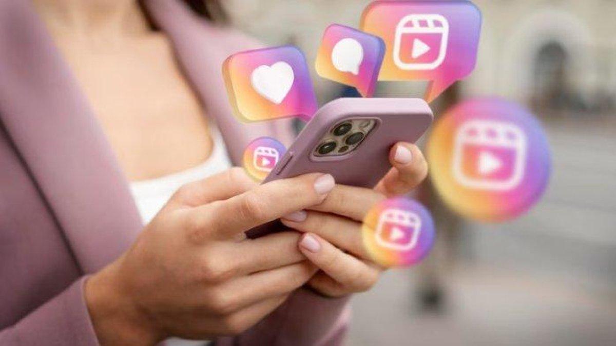 Ilustrasi media sosial Instagram.