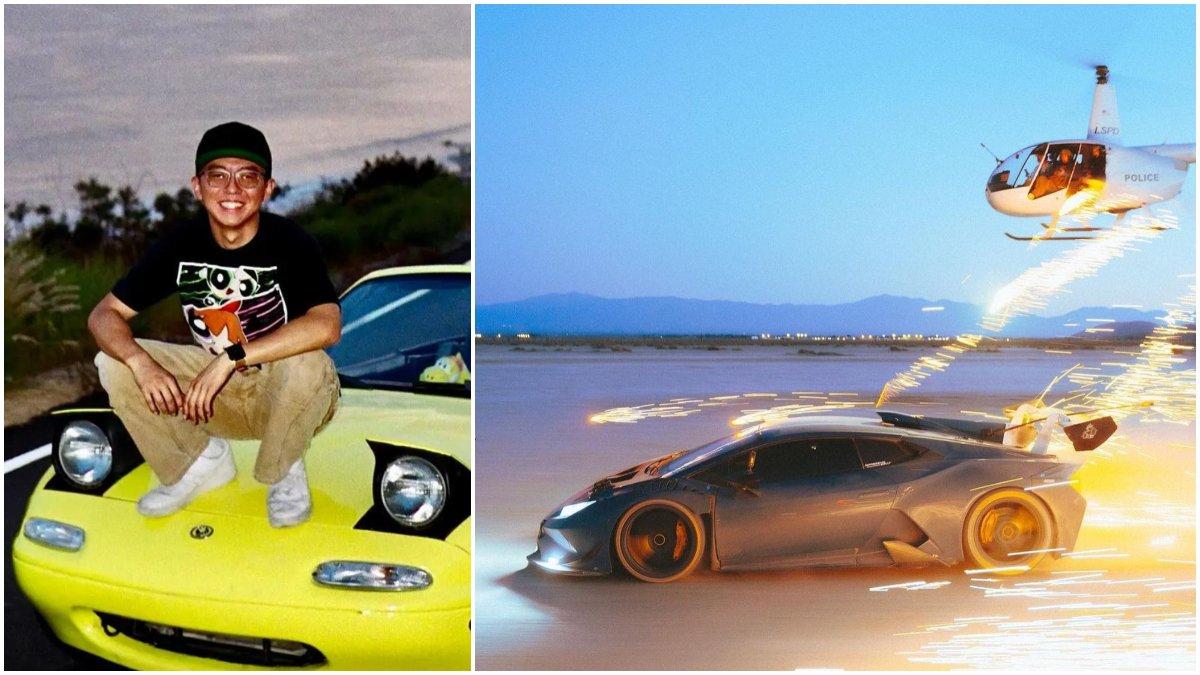 YouTuber di AS Ditangkap Polisi Gegara Video Tembaki Lamborghini Pakai Kembang Api dari Helikopter