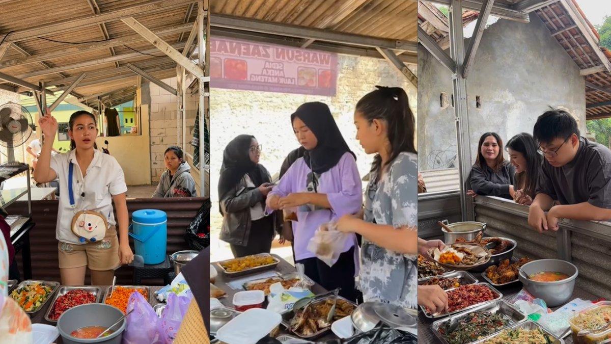 5 Istri Artis Ini Tak Gengsi Jualan di Pinggir Jalan, Eriska Istri Young Lex Dagang Masakan Sunda