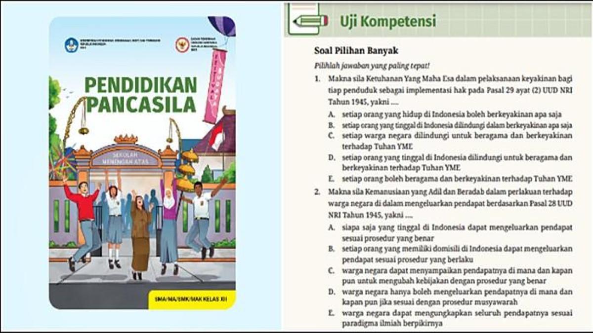 ILUSTRASI JAWABAN SOAL - Jawaban soal PKN Kelas 12 Halaman 101 Kurikulum Merdeka. Buku Pendidikan Pancasila untuk SMA/MA/SMK/MAK Kelas XII Edisi 1 yang ditulis Dwi Astuti Setiawan, dkk. (KemendikbudRistek 2023)