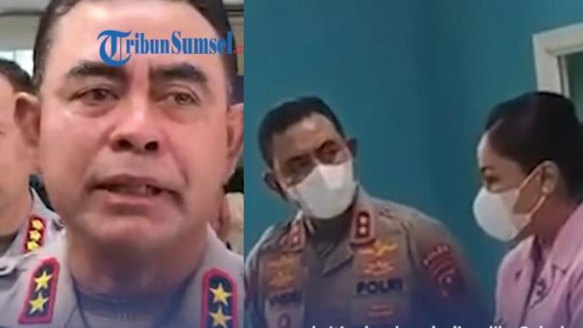 Kapolda Sumut Irjen Whisnu Hermawan Februanto menjenguk Elida, korban kecelakaan ditabrak Bripda Viky yang sedang mabuk