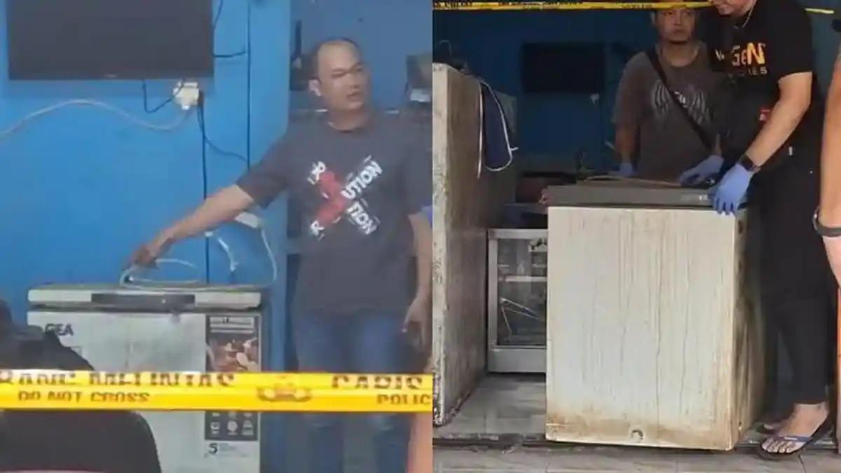 MAYAT DALAM FREEZER - Kasus jasad dalam freezer di kios ayam geprek