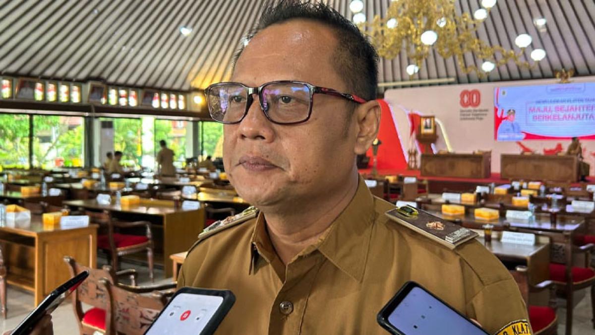 Kepala Dinas Kesehatan Klaten Anggit Budiarto