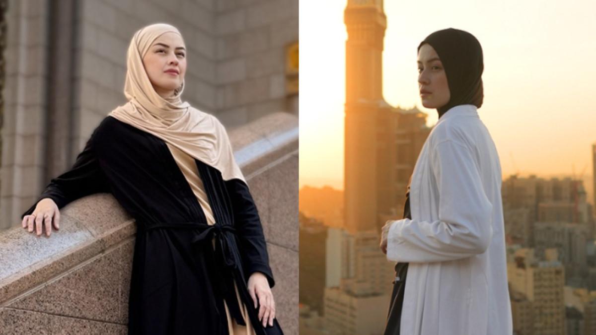 DAMPAK PERANG IRAN - Kimberly Ryder tetap umrah di tengah perang Iran dan Amerika Serikat. Ia mengaku persiapannya justru diperlancar.
