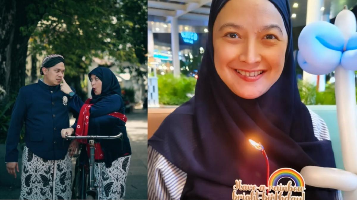 ANDHARA EARLY CERAI - Kolase potret Andhara Early dan Bugi Ramadhan, umumkan cerai setelah 14 tahun menikah