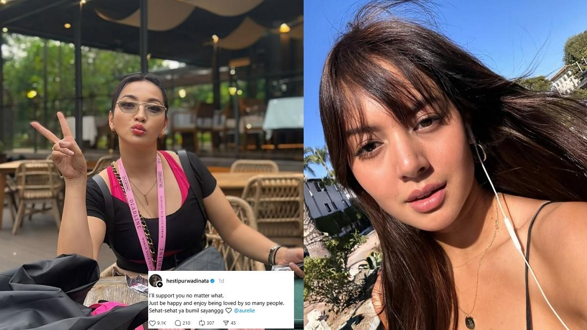 VIRAL BROKEN STRINGS - Kolase potret Hesti Purwadinata dan Aurelie Moeremans