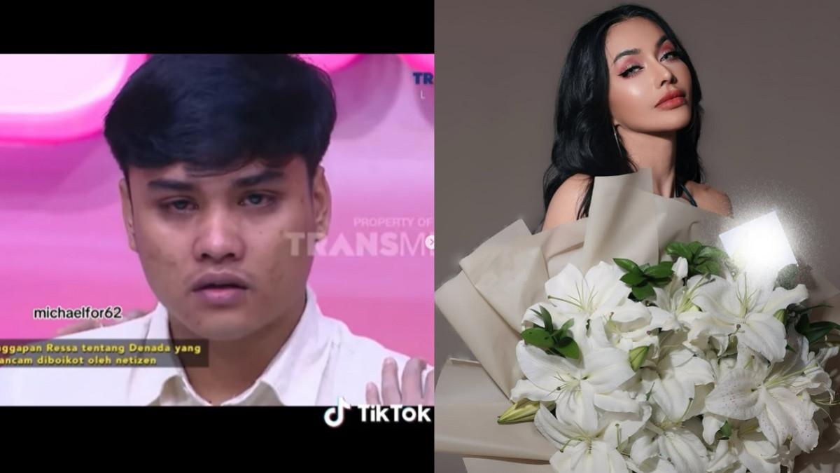 KASUS RESSA RIZKY - Kolase potret Ressa Rizky dan Denada. Ressa Rizky memohon agar netizen memaafkan Denada