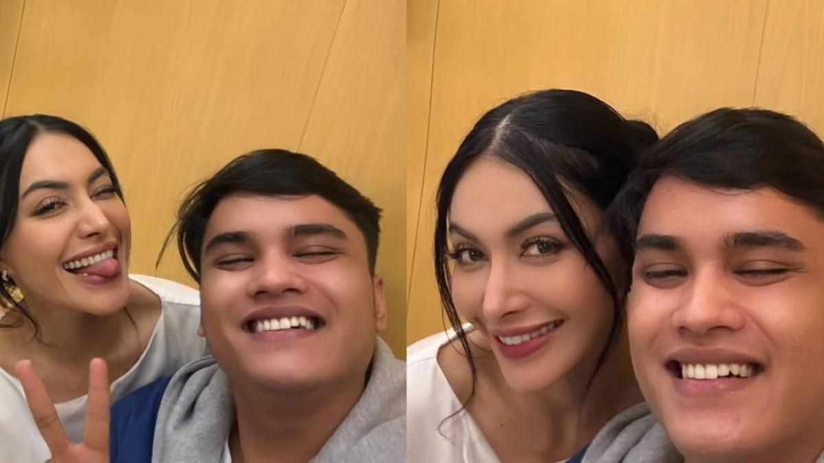 PERTEMUAN DENADA DAN RESSA - Denada akhirnya bertemu langsung dengan putranya, Ressa Rizky Rossano, dalam suasana buka puasa bersama di Jakarta Selatan.