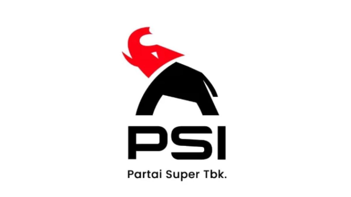 LOGO GAJAH PSI - Logo baru PSI Super TBK bergambar Gajah Merah-Hitam.
