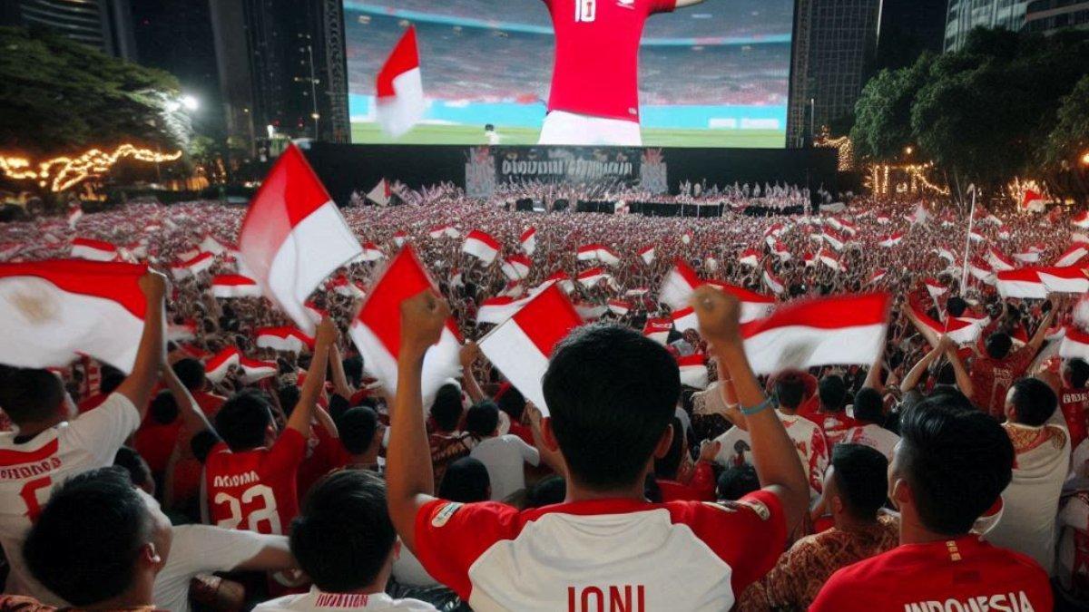 LOKASI NONTON BARENG atau nobar Indonesia vs Arab Saudi dalam lanjutan Kualifikasi Piala Dunia 2026 di Jakarta, Bandung, Yogyakarta hingga Solo pada 9 Oktober 2025.