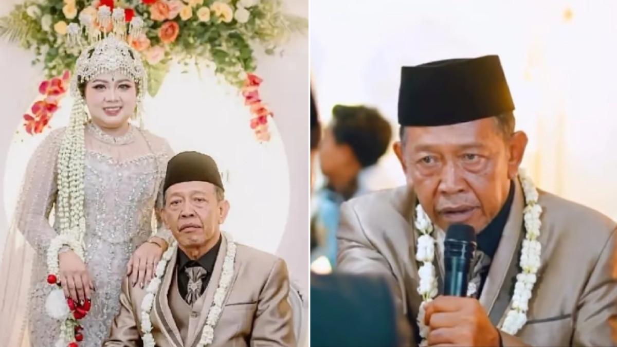 MBAH TARMAN MENIKAH - Mbah Tarman yang berusia 74 tahun menikahi Sheila Arika yang berusia 24 tahun dengan mahar Rp3 miliar.