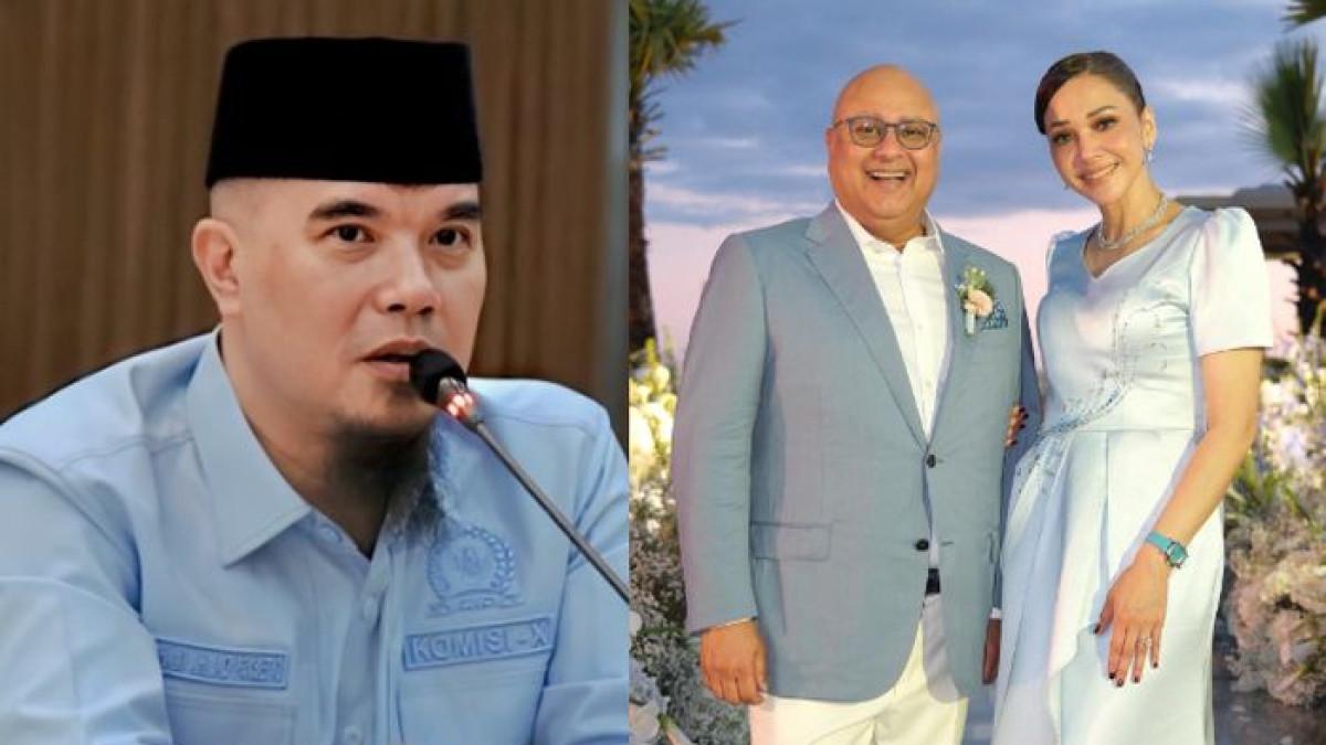 KONFLIK AHMAD DHANI DAN MAIA ESTIANTY - Ahmad Dhani saat memberikan keterangan kepada awak media terkait polemik masa lalunya dengan Maia Estianty. Dhani menyinggung rumah tangga mantan istrinya dengan Irwan Mussry hingga alasan perceraian mereka.