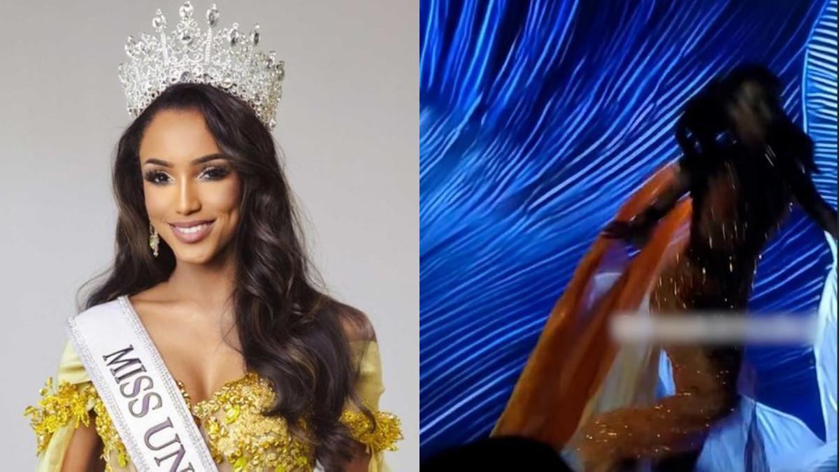 Miss Jamaika, Gabrielle Henry mengalami kecelakaan, jatuh dari panggung, dirawat di ruang ICU, kondisi Gabrielle masih jauh dari harapan.