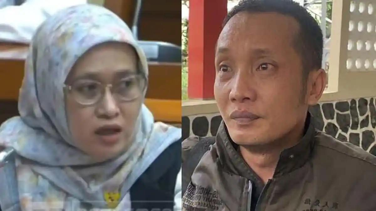 KASUS TEWAS NIZAM - Komisioner KPAI Diyah Puspitarini menyampaikan temuan terkait dugaan kekerasan terhadap Nizam Syafei dalam Rapat Dengar Pendapat Umum bersama DPR RI.