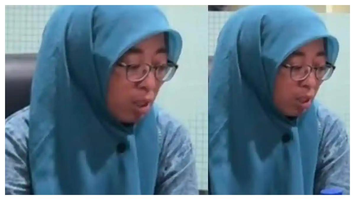 CURHAT GURU VIRAL - Nur Aini, guru SDN Mororejo II Tosari Kabupaten Pasuruan yang viral setelah curhat di podcast pengacara Cak Sholeh, Jumat (14/11/2025). Ia mengeluhkan jarak tempuh tempat mengajar sejauh 57 kilometer hingga dicatat sering absen.