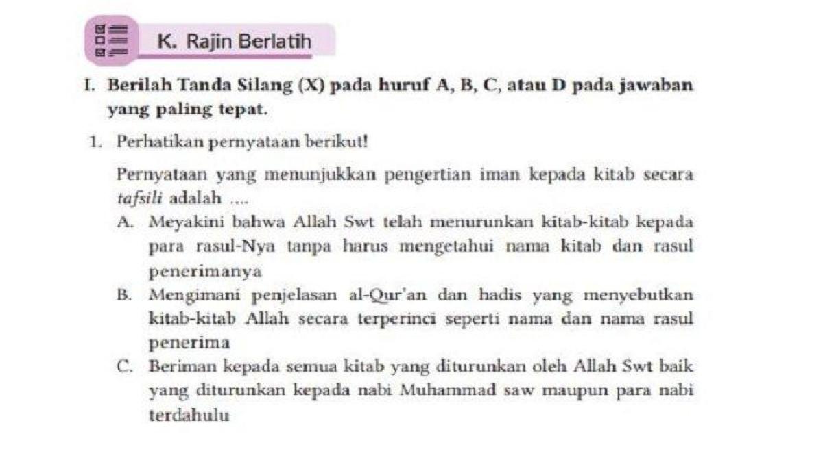 PAI Kelas 8 Halaman 50 Kurikulum Merdeka.