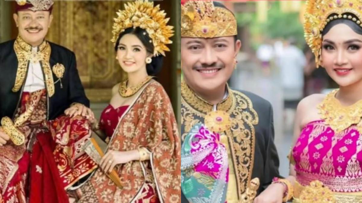 PERNIKAHAN GDE SUMARJAYA LINGGIH - Kabar bahagia pernikahan politisi senior Partai Golkar, Gde Sumarjaya Linggih dengan Peggita Chelsea, sekretaris pribadi (sekpri) sendiri.