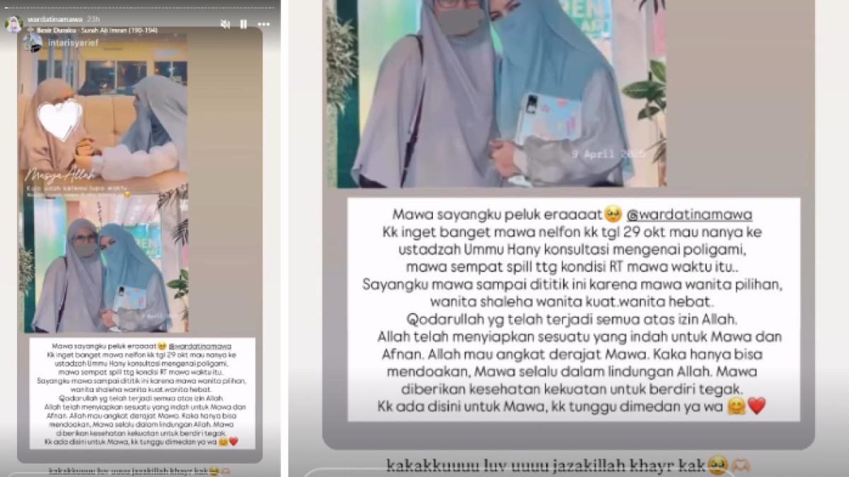 PERSELINGKUHAN INARA RUSLI - Wardatina Mawa singgung poligami terkait isu perselingkuhan Insanul Fahmi dengan Inara Rusli.