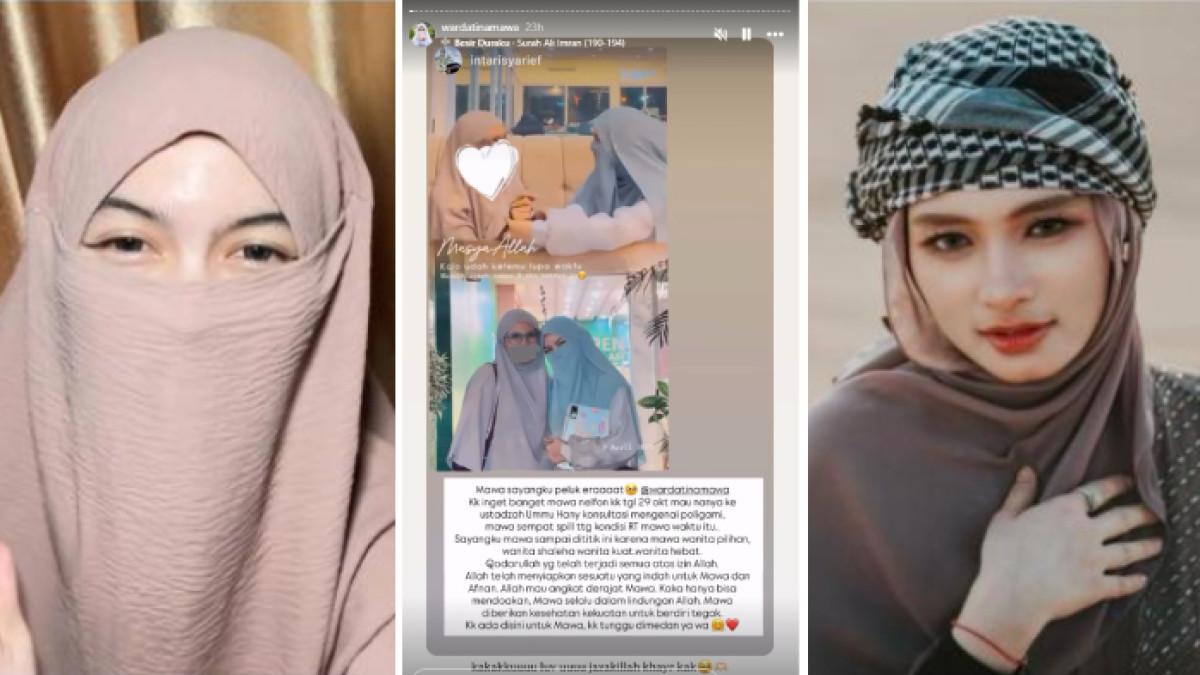 PERSELINGKUHAN INARA RUSLI - Wardatina Mawa singgung poligami terkait isu perselingkuhan Insanul Fahmi dengan Inara Rusli.