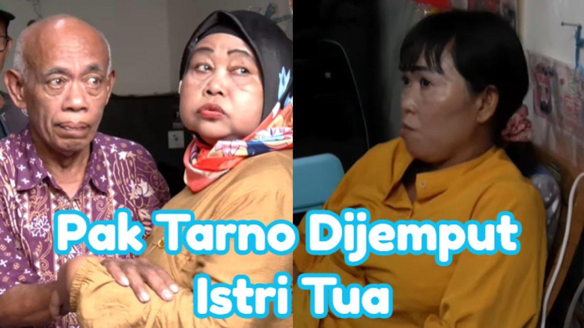 Detik-detik Pak Tarno Dijemput Sariah Istri Tua, Sempat Cekcok, Dewi Istri Muda: Emang Mau Pulang?