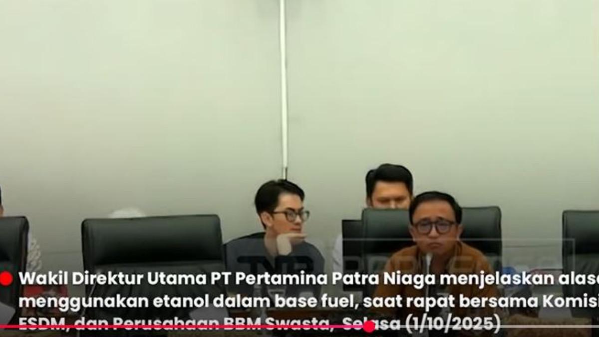 Aasan SPBU Swasta enggan beli base fuel Pertamina dibahas di rapat Komisi XII, Kementerian ESDM, Pertamina dan Perusahaan BBM Swasta, Selasa (1/10/2025).