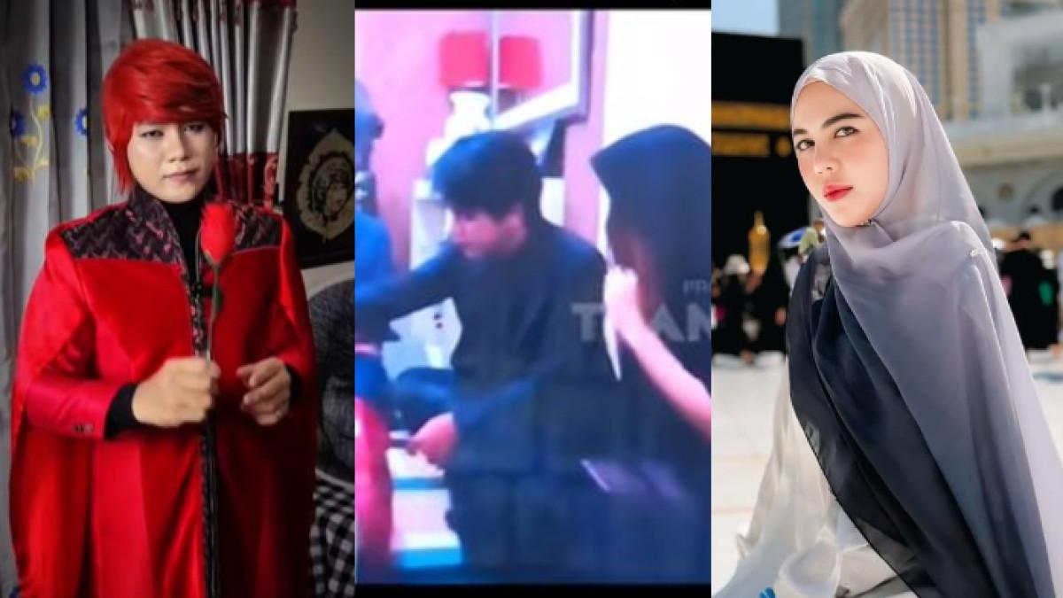 AKAD NIKAH - Pesulap Merah nikah secara agama dengan Ratu Rizky Nabila. Pernikahan tersebut dihadiri oleh keluarga meski sederhana.