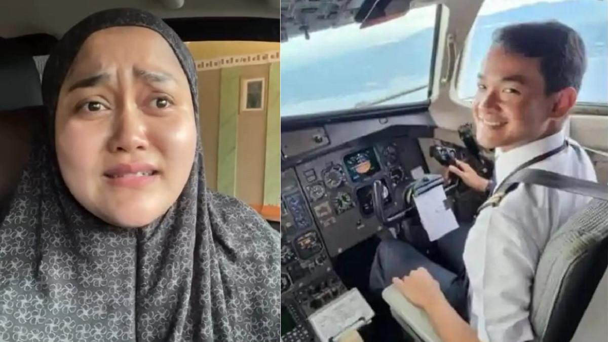 PESAWAT ATR JATUH - Pitri kakak Kopilot Farhan Gunawan ungkap smartwatch adiknya catat pergerakan langkah kaki, minta tim SAR segera cari