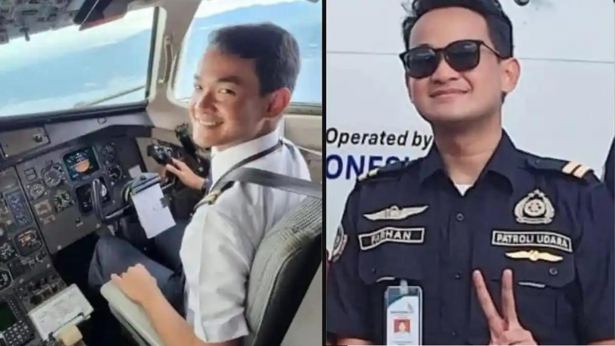 PESAWAT ATR JATUH - Potret Muh. Farhan Gunawan, Co-Pilot pesawat ATR 42‑500, alumni SMP dan SMA Sekolah Islam Athirah Makassar. Pesawat ATR 42‑500 milik Indonesia Air Transport jatuh di perbatasan Kabupaten Maros-Pangkep, Sulawesi Selatan, Sabtu (17/1/2026). Keluarga Farhan Gunawan, Co-Pilot pesawat ATR 42-500 Indonesia Air Transport (IAT) yang jatuh di Pangkep, Sulsel.