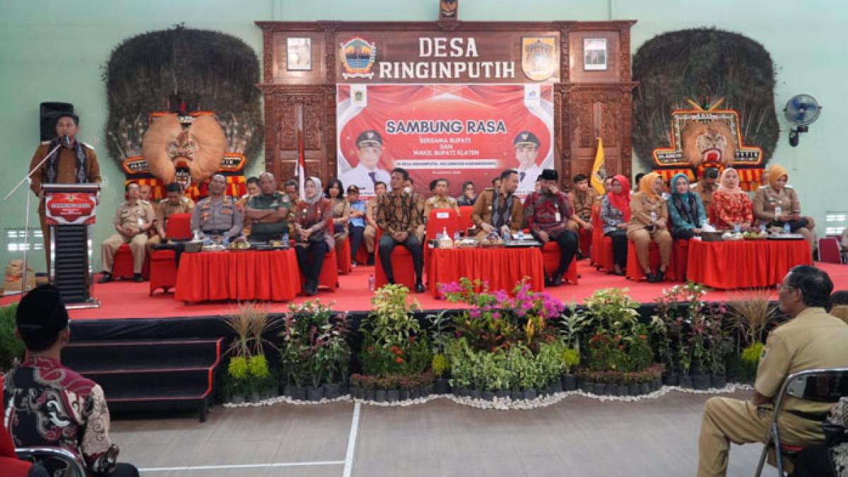 PROGRAM SAMBUNG RASA - Program Sambung Rasa pada, Selasa (26/8/2025). Kali ini, program tersebut digelar di Desa Ringinputih, Kecamatan Karangdowo.