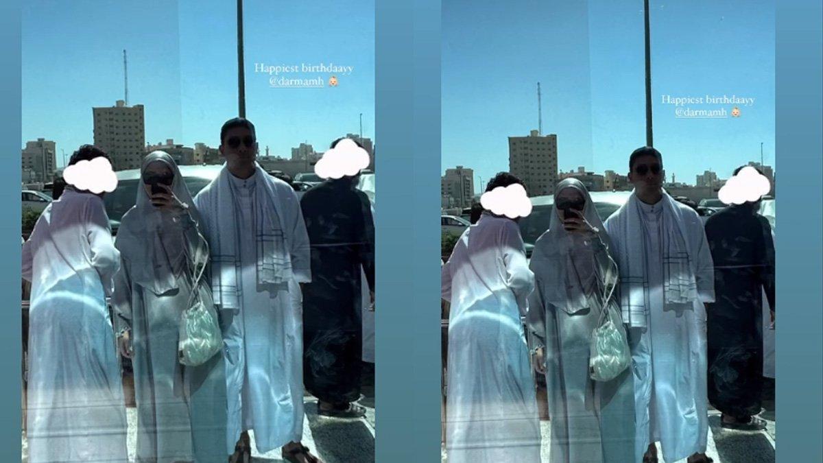 Putri Modiyanti beri ucapan selamat untuk Darma Mangkuluhur.