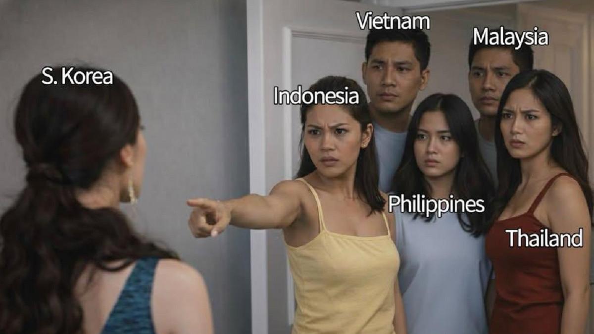SEABLING VS KNETZZ - Ramai di X perseteruan antara netizen Korsel dan netizen Asia Tenggara