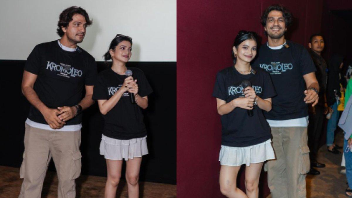 Ratu Sofya dan Cornelio Sunny promo film Kromoleo (2)