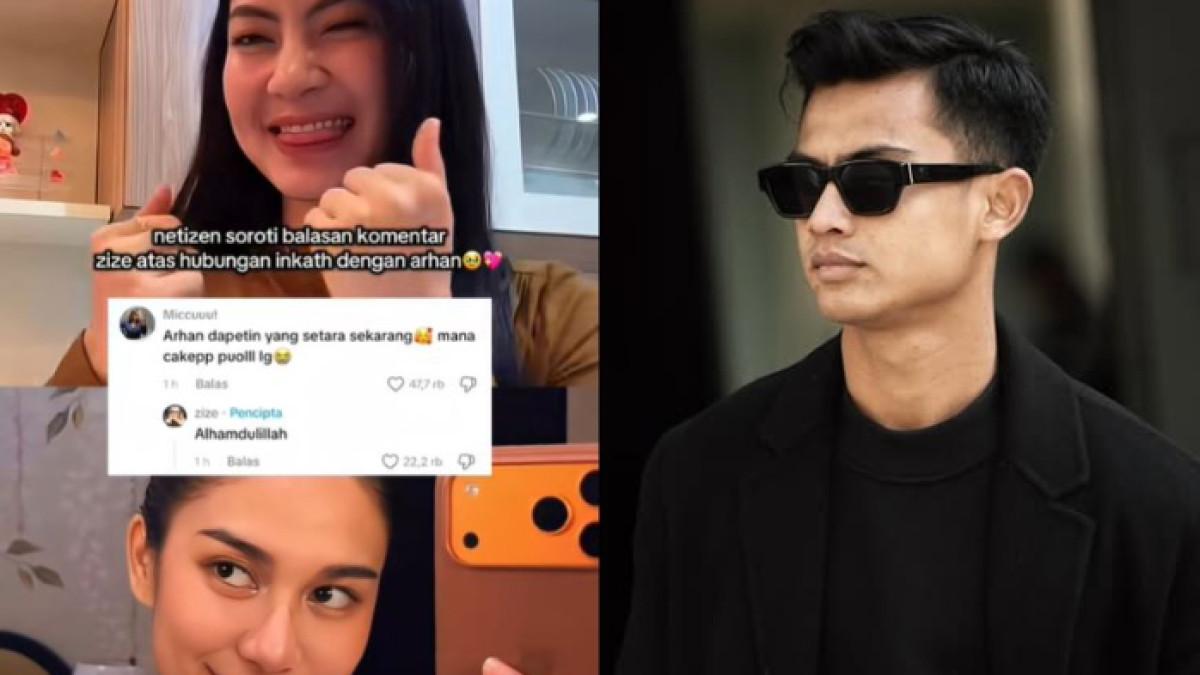 REAKSI AZIZAH SALSHA - Pratama Arhan diduga berpacaran dengan Inka Andestha. Azizah Salsha bereaksi saat dirinya dibandingkan dengan Inka.