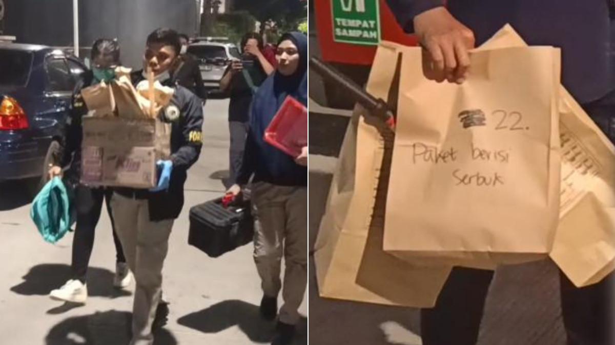 SISWA RAKIT BOM - Tim kepolisian dari Polda Metro Jaya bergerak cepat. Rumah FN pelaku ledakan SMAN 72 Jakarta digeledah, tujuan penggeledahan ini mencari bukti tambahan dan memastikan keterkaitan antara barang-barang yang ditemukan di rumah FN dengan temuan di lokasi ledakan.