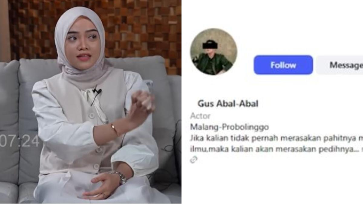 SOSOK GUS ABAL-ABAL - Siapakah sosok Gus Abal-Abal yang jadi suami Naily Firda bintang tamu Ricard Lee? Kedok buruk suaminya dibongkar habis di balik citra agamis.