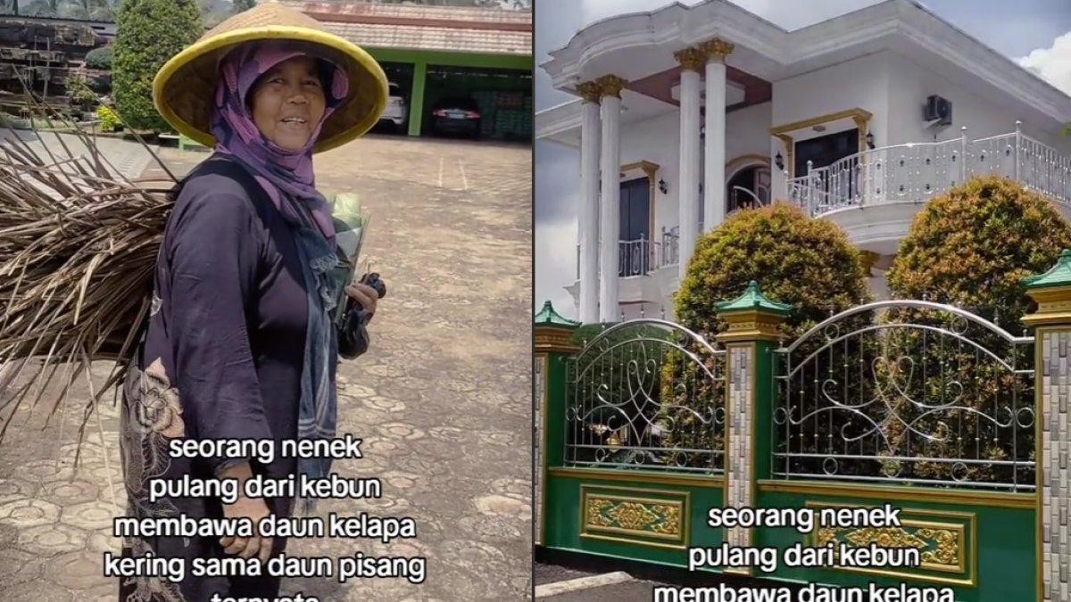 Punya Fortuner dan Honda Civic, Nenek Pencari Daun Rutin Santuni 1000 Warga, Ini Profesi Aslinya